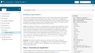 Sample Login App | Ext JS 6.0.2 - Docs | Sencha