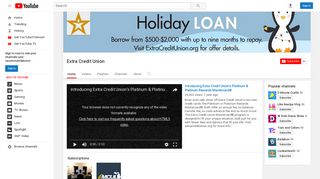 Extra Credit Union - YouTube