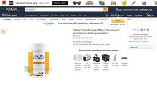 Amazon.com : Tollisan Extra-Energie 300gr, (The new and ...