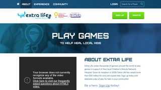 About Extra Life