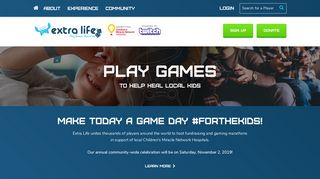 Multimedia Kit - Play Games. Heal Kids. | Extra Life