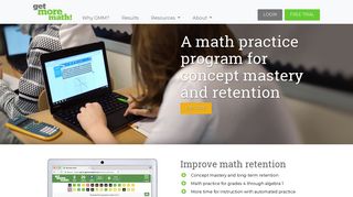 Get More Math! Math Practice Software For Teachers - Math Practice ...