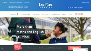 Explore Learning: Tuition Centres for Maths, English and 11 Plus