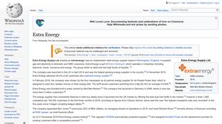 Extra Energy - Wikipedia