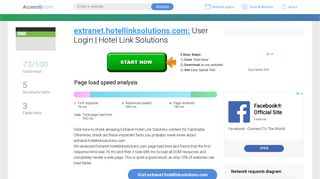 Access extranet.hotellinksolutions.com. User Login | Hotel Link Solutions