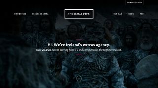 The Extras Dept.: Ireland's extras agency