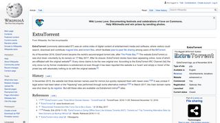 ExtraTorrent - Wikipedia