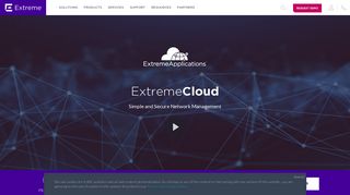 Cloud Networking Management Solution - ExtremeCloud