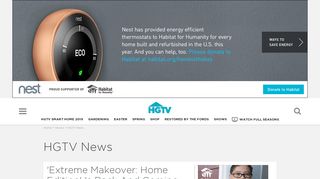 'Extreme Makeover: Home Edition' Is Back And Coming To HGTV ...