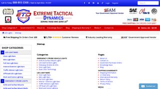 Sitemap | Extreme Tactical Dynamics