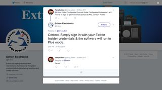 Extron Electronics on Twitter: 