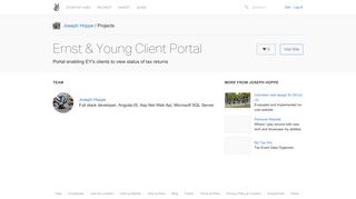 Ernst & Young Client Portal - AngelList