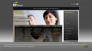 Experienced career at EY - EY - Global
