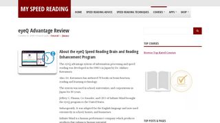 eyeQ Advantage 2018 Review-Pros and Cons - My Speed Reading