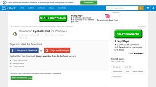 Download EyeBall Chat - free - latest version