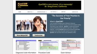 EyeCOR By Nteon - Medical Coding and Reimbursement