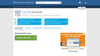 Download EyeCOR by Nteon Software - Informer Technologies, Inc.