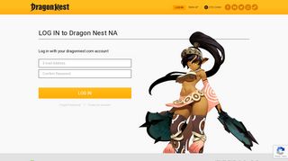 LOG IN - Dragon Nest - The world's fastest action MMORPG