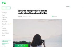 EyeEm's new products aim to understand brand aesthetics | TechCrunch
