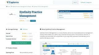 Eyefinity Practice Management Reviews and Pricing - 2019 - Capterra