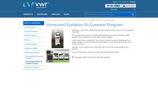 Honeywell Eyelation Rx Eyewear Program | VWR
