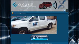 Log In - Eyetrack Satelite Tracking Solutions, Eyetrack, Satellite ...