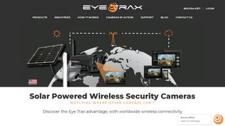 Eye Trax: Solar-Powered Outdoor Security Camera Systems