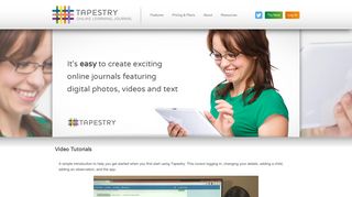 Resources Tapestry - Early Years Online Learning Journal (Tracking ...
