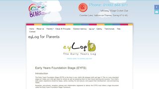 eyLog for Parents - Phone: 01932 844 671
