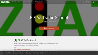 E Z AZ Traffic School Tucson AZ, 85712 – Manta.com