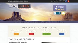 EZAZ 4 Hour | Affordable Online and Classroom Traffic Schools ...