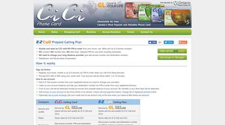 E-Z Call Plan by CiCi