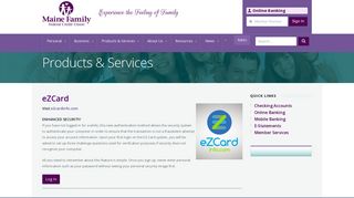 eZCard | Maine Family Credit Union
