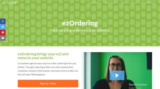 Online Food Ordering System by ezCater
