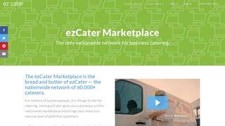 List Your Catering Business on the ezCater Marketplace