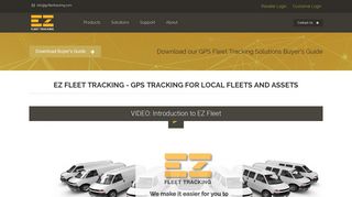 EZ GPS Fleet Tracking and Asset Tracking