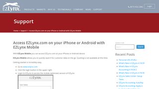 Access EZLynx.com on your iPhone or Android with EZLynx Mobile ...