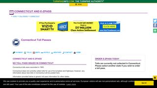 Connecticut E-ZPass information - TurnpikeInfo.com