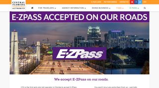 E-ZPass Accepted on Our Roads | Central Florida Expressway Authority