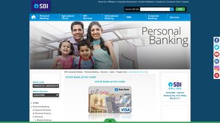State Bank Ez Pay Card - SBI Corporate Website