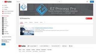 EZ Process Pro - YouTube