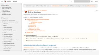 Authentication - eZ Publish 5.x - eZ Documentation