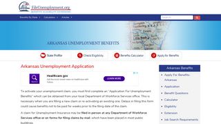 Arkansas Unemployment Application - FileUnemployment.org