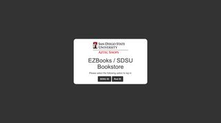 EZBooks - SDSU - aztec shops ltd