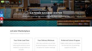 Caterer Success Center - ezCater