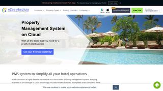 Property Management System | Online PMS System ... - eZee Absolute