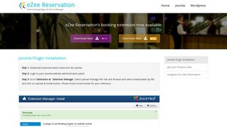 eZee Reservation Wordpress Plugin