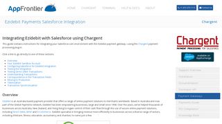 Ezidebit Payments Salesforce Integration - AppFrontier
