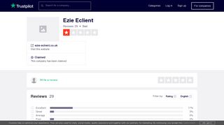 Ezie Eclient Reviews | Read Customer Service Reviews of ezie-eclient ...