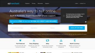 ezimerchant.com: Australias way to sell online